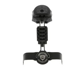 Safariland Liberator 4 helmet mount kit for Ops-Core style helmets, black.
